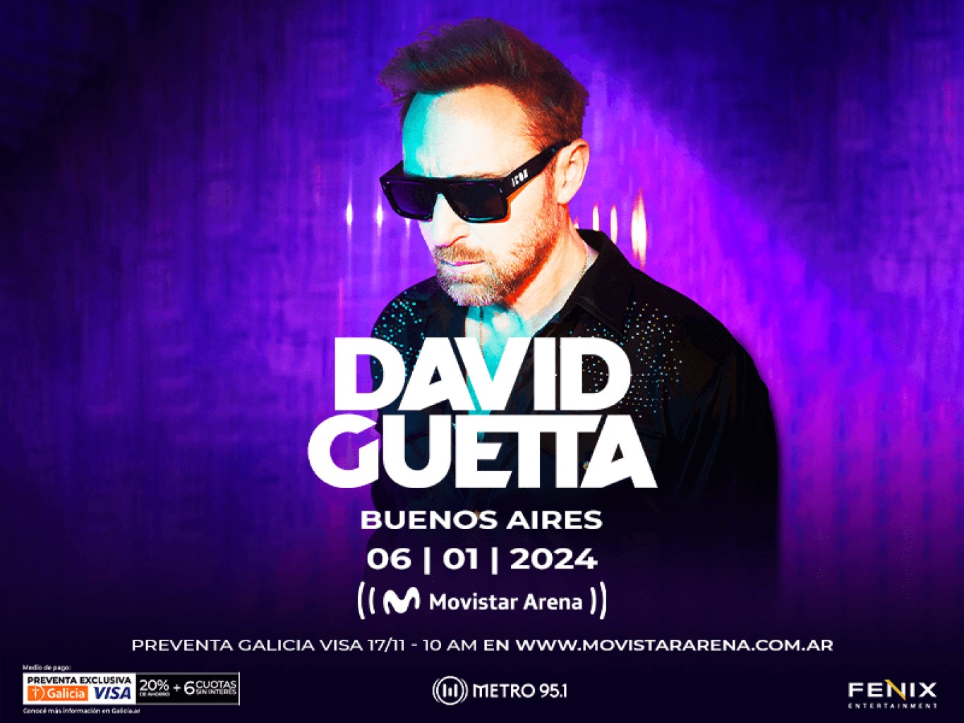 David Guetta regresa a Buenos Aires