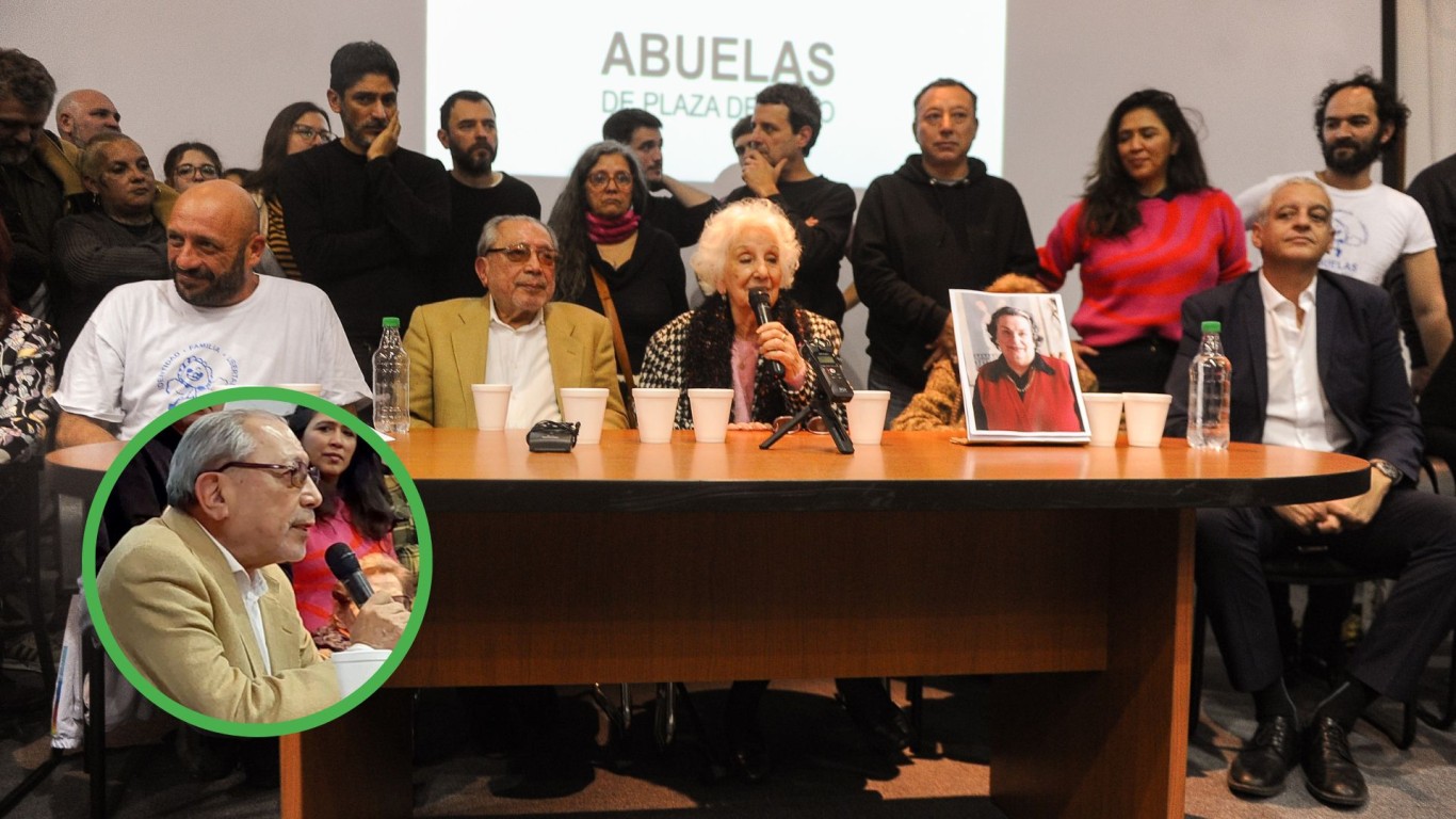 Julio Santucho: “Tengo una foto de cuando tenía 40 años y somos muy parecidos”