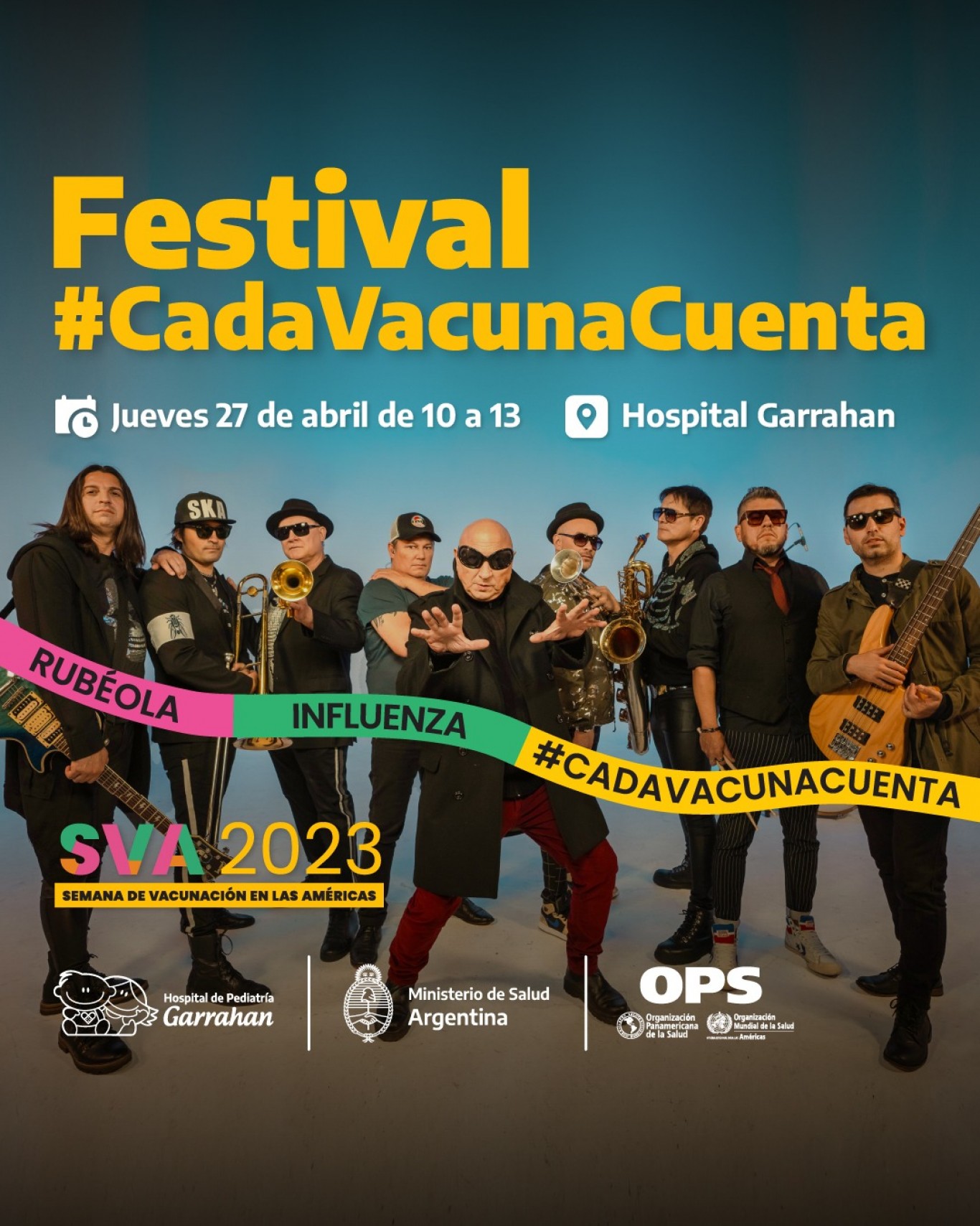 La Mosca presentará la reversión de Muchachos en el festival #CadaVacunaCuenta para promover la vacunación