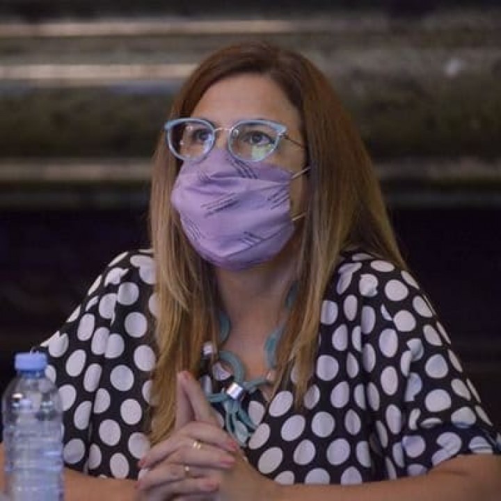 "Generan una división señalando una supuesta posición de indiferencia, cuando el gobierno de Alberto Fernández ha tenido una claridad absoluta". Claudia Neira