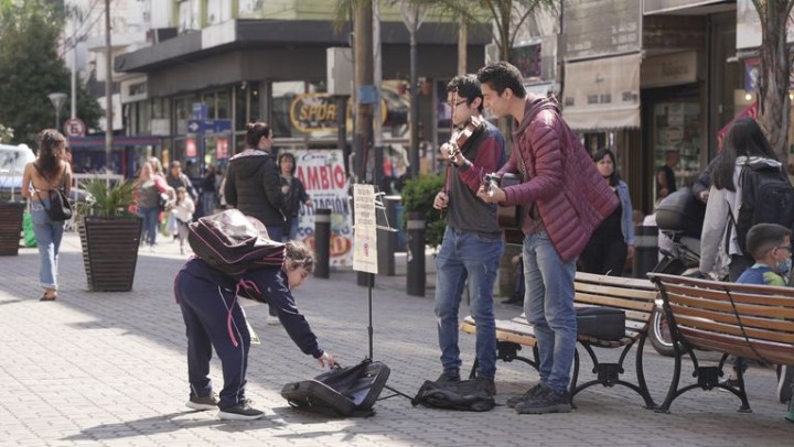 Los chicos de la peatonal: "Lo que aprendimos en la peatonal es algo que no sé si hubieramos aprendido en el conservatorio"